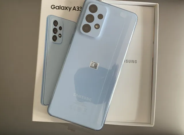 Samsung Galaxy A33 5G SM-A336B/DSN - 128Go - Bleu (Déverrouillé) (Double SIM) 3