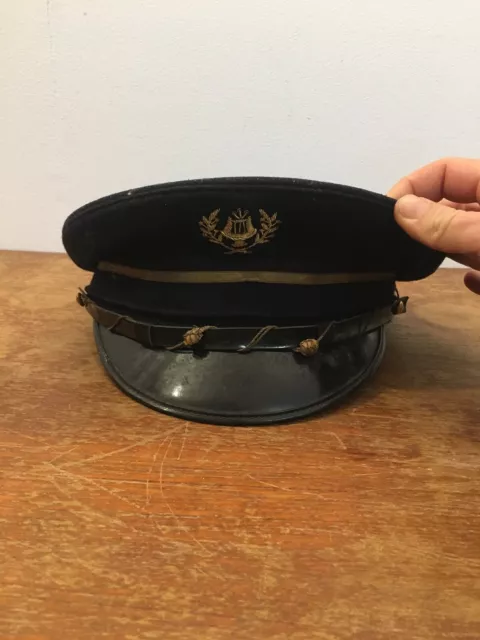 Ancien Képi Casquette Militaire Musique Macon (8-48/A5)