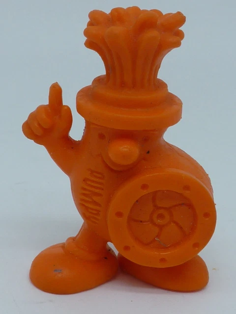 FIGURINE ANCIENNE STARLUX PLASTIQUE JOUEUR DE FOOTBALL JAUNE ET NOIR N° 3B
