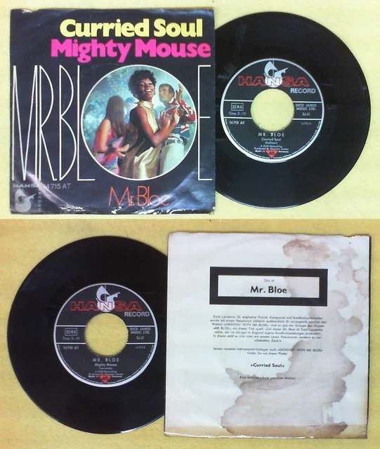 LP 45&amp; MR. BLOE Curried soul Mighty mousse austria HANSA 14715 no cd mc ...
