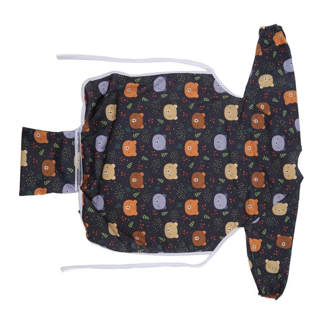 (SMT601EF316)Bavoir 'alimentation Pour Bébé Polyester Intégré Imperméable
