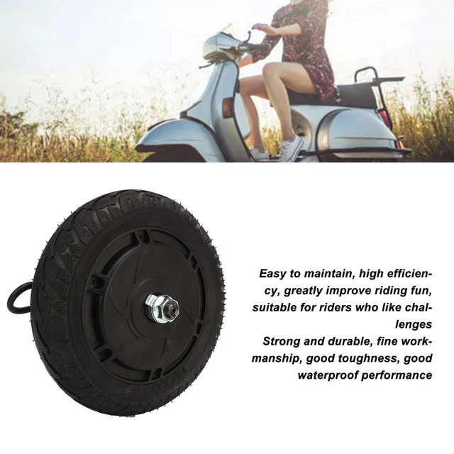 Roue De Scooter Électrique 240mm Gonflable Avec Moteur Sans Balais 350W 36V Pour M365 Pro