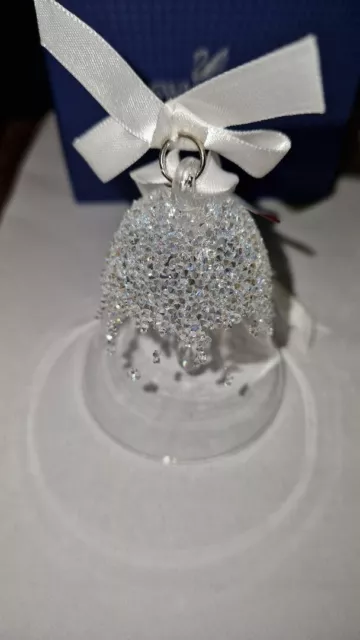 Swarovski Crystal 2016 Mini Bell Christmas Ornament 5223276