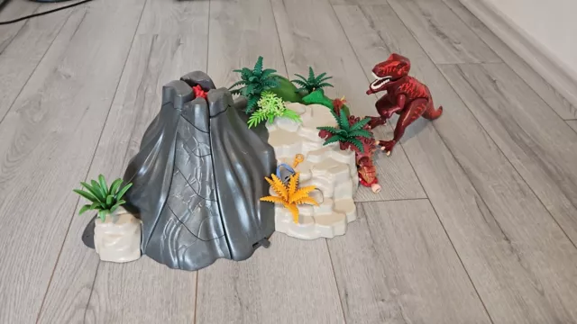 playmobil dinosaurier vulkan