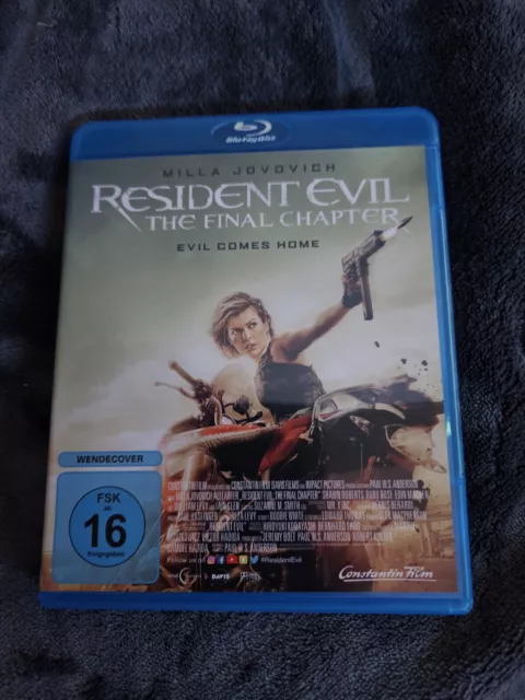 Blu-ray Resident Evil The Final Chapter