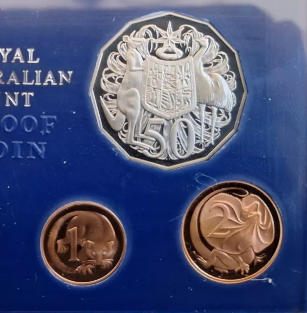 1981 Australia Proof set of 6 coins in RAM sealed case 3