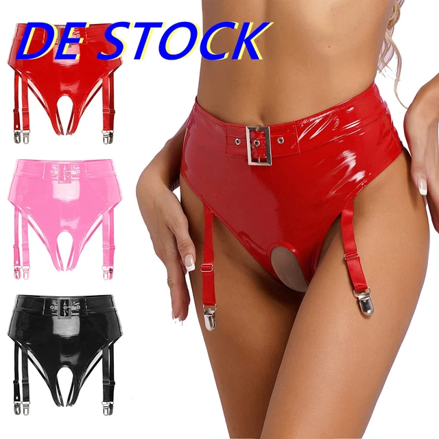 DE SEXY DAMEN Wetlook String Slip Panties Tanga Lack Leder Unterwsche  Dessous EUR 15,04 - PicClick DE