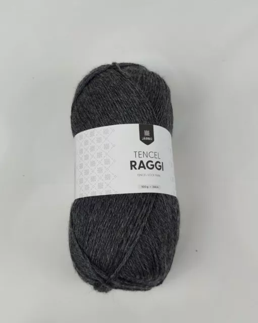 Tencel Raggi Sockenwolle 6-fach, 100g/266m, traumhaftes Garn ohne Kunstfaser