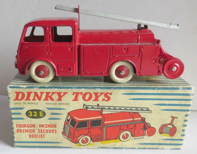 Dinky Toys N°32E – Berliet Premiers Secours – Camion De Pompiers – 1/43 – France