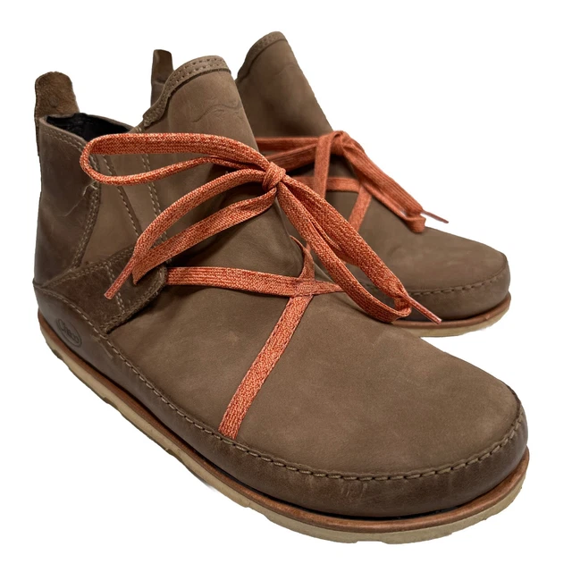 CHACO WOMEN SIZE 7 Distressed Rust Brown Leather Waterproof Ankle Fields Boot 58.46 PicClick