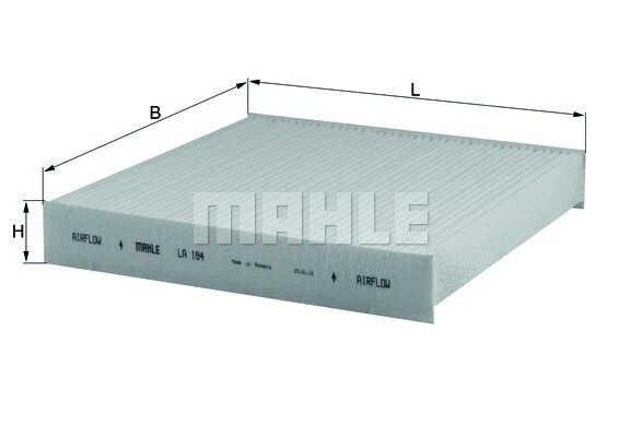 LA 184 Knecht Filtre, air de l'habitacle pour PEUGEOT PARTNER Camionnette (5)
