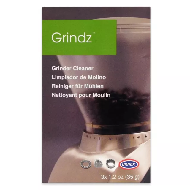 Urnex Grindz Household And Professional Grinder Cleaning Tablet - 3 X 25G