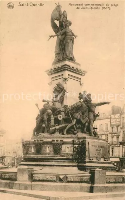 12982657 Saint-Quentin_Aisne Monument commemoratif du siege de Sant Quentin Sain