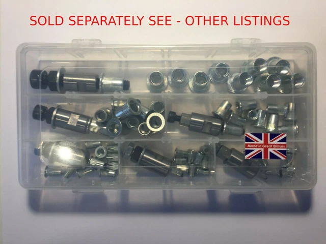 M3 - M10 kit dadi inserto rivnut ad alta trazione resistente: UK