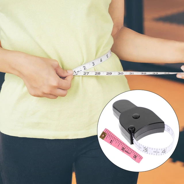 Hip Measure Tape Portable Fitness Double Sided Body Tape Bust Measuring Ruler