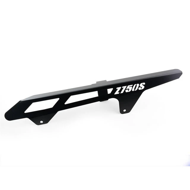 Compatibile Con Kawasaki Z 750 S Z750S Bj 05-06 Protezione Catena Nero Logo Nero