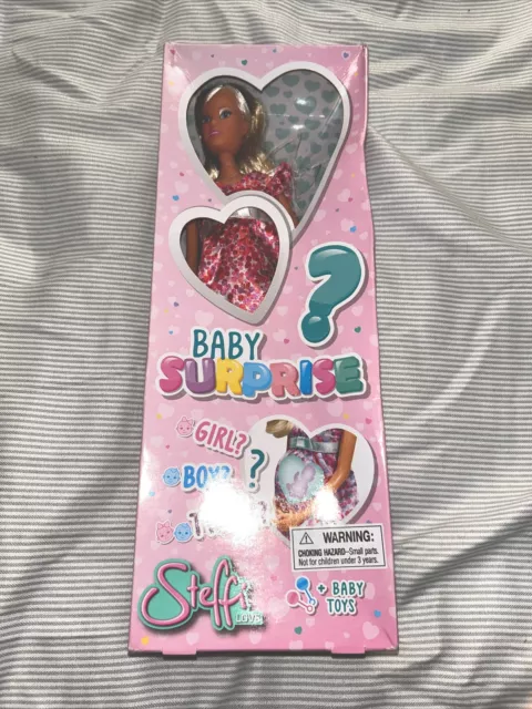 Muñeca Barbie Steffi Love Baby Surprise Embarazada Simba Juguetes Niño Niña Gemelos