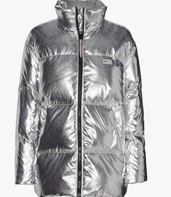TOMMY HILFIGER SILVER Puffer Coat As 
