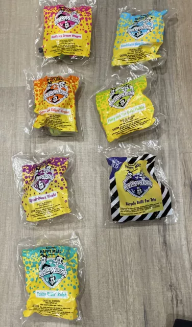 McDonalds 1994  Animaniacs Happy Meal Toys In Bags (Missing One From Full Set)
