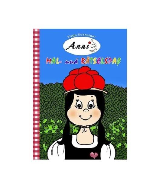 Anni - Mal- und Rätselspaß Malbuch Kinder Schwarzwald Geschenk