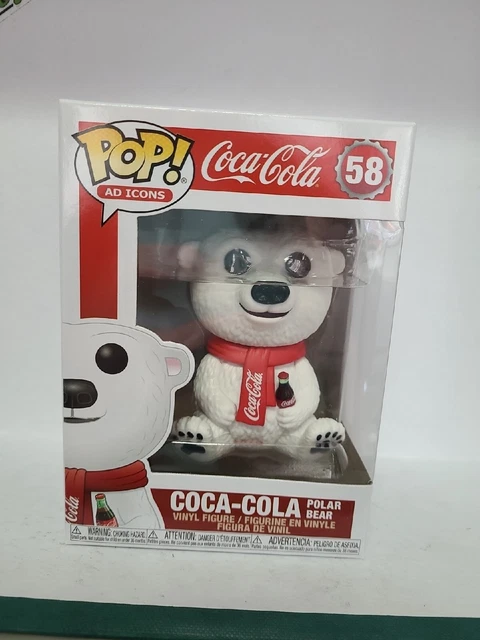 Figurine Funko POP Ours polaire Coca-Cola (Diamond Glitter) (Icônes de