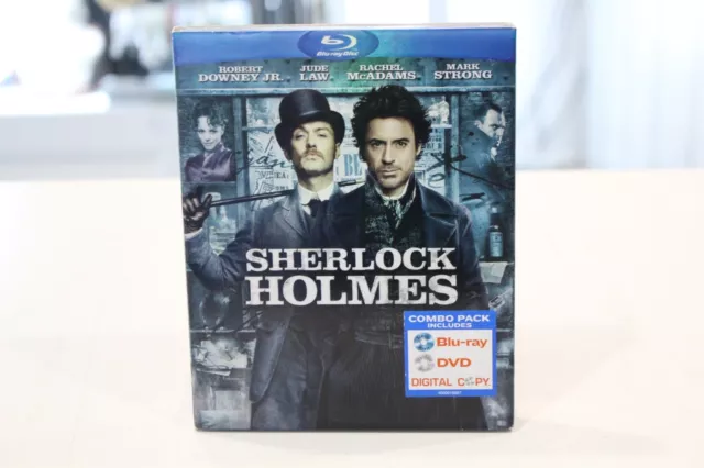Brand New - Sherlock Holmes - Bluray + DVD + Digital Copy