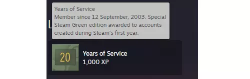 Steam Account *5 digit* *20 YEARS OLD* *sept 2003* *VERY RARE* 2