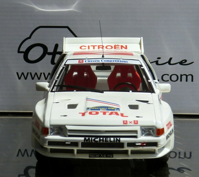 Decalcomania 1/43 Per Citroën BX 4 TC | Chomat Total Rallye Acropoli 1986 | MC43