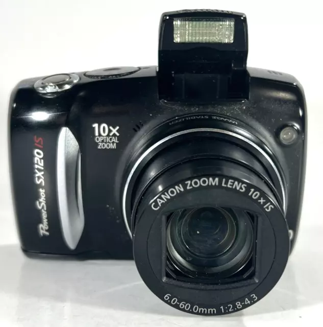 Canon PowerShot SX120 IS Digital Camera 10 Mega Pixels 10X Optical Zoom B