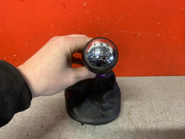 Pommeau De Levier De Vitesse En Cuir PU Pour Ford C-Max (2007-2010) Et Focus C-Max (2003-2007)