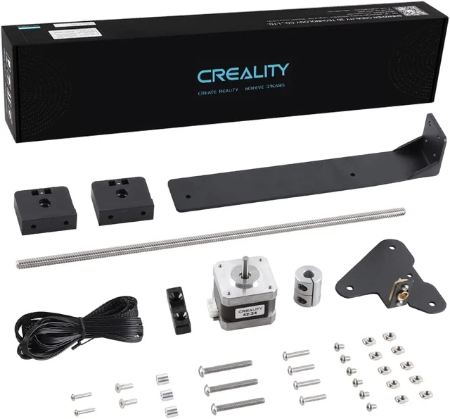 Ender 3 Dual Z Axis Upgrade Kit with Lead Screw, Metal Power Supply Holder an...