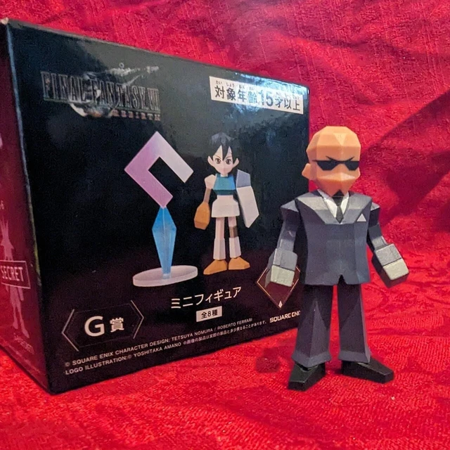 Final Fantasy VII Rebirth Mini Figure – Rude – Retro Japan