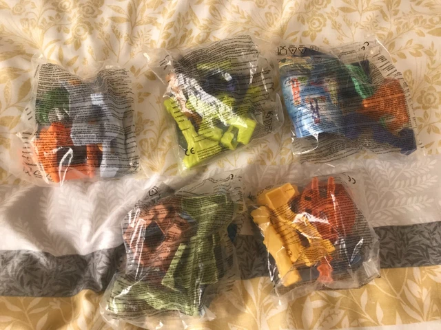 VINTAGE MCDONALDS GLÜCKLICHES MEAL SPIELZEUG BÜNDEL RESTPOSTEN LEGEND OF GUARDIANS CROODS x5