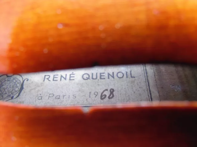 Rene Quenoil a Paris anno 1968. Sound Sample.