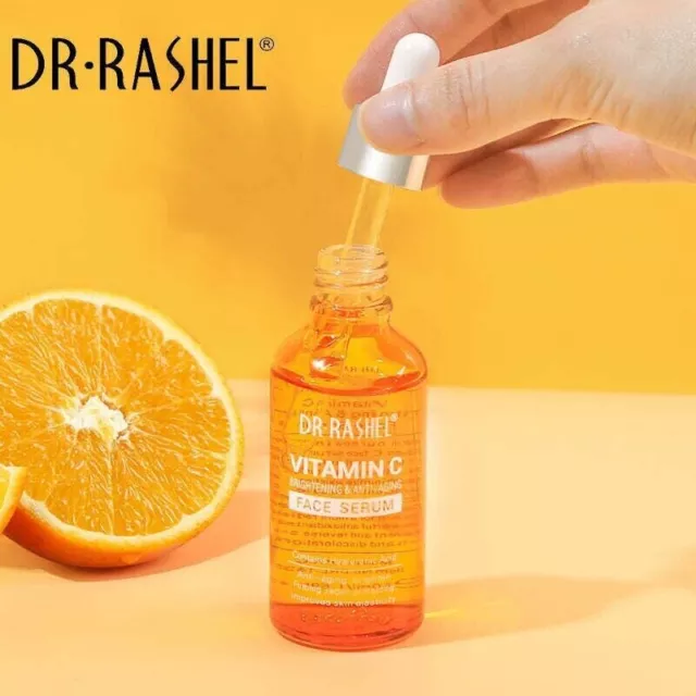 DR.RASHEL Suero facial con vitamina C Ácido hialurónico iluminador...
