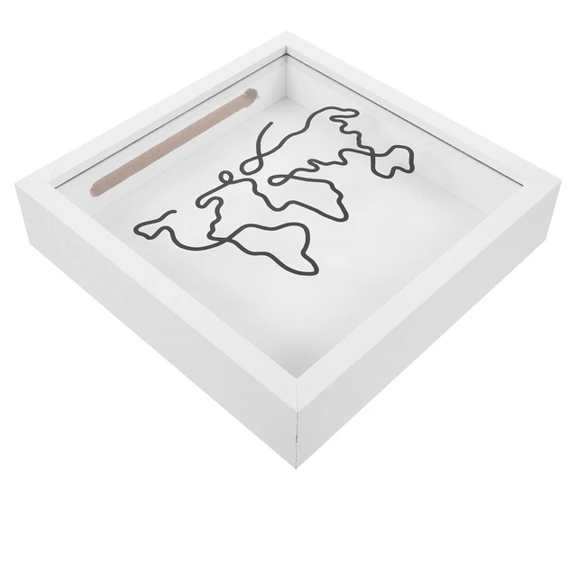 Scatola Portaoggetti Autoadesiva Per Porta Armadio - Set Di 2 | Organizer Da Cucina, Bagno, Frigo - Foto 5