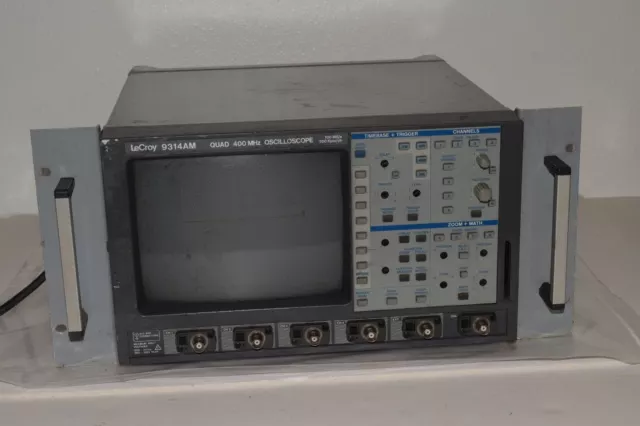 LECROY 9314AM QUAD 400MHz DIGITAL OSCILLOSCOPE (UBI27) 2