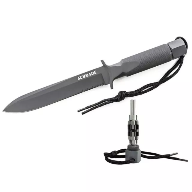 Schrade SCHF1 Fixed Blade Extreme Survival Knife [BNIB]