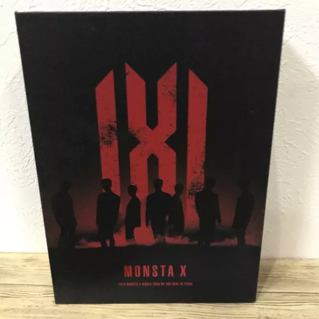 MONSTA X K-POP 2019 WORLD TOUR We Are Here In Seoul Concert DVD BOX 3 Discs Used