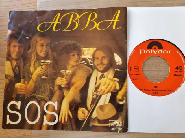 ABBA - S.O.S. 7'' Vinyl Holland/ DIFFERENT COVER