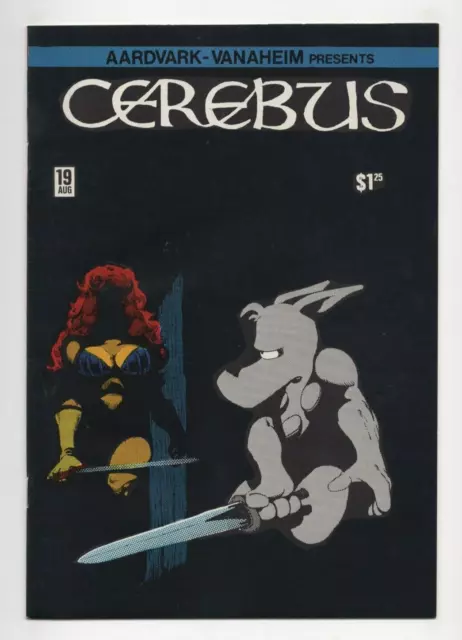 Cerebus #19 7.0 (W) FN/VF Aardvark-Vanaheim Dave Sim 1980 Bronze Age