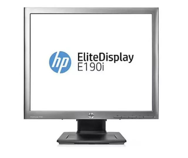 ÉCRAN PLAT MONITEUR PC HP EliteDisplay - E190i - 19" - Gris/Noir - DALLE IPS