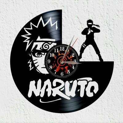 cadeau ASTA Vinywoody horloge murale disque vinyle Silhouette Asta anime décoration 