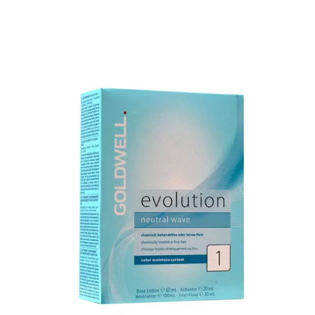 Goldwell Evolution Neutral Wave 1 Set - Perm set for chemically treated hair