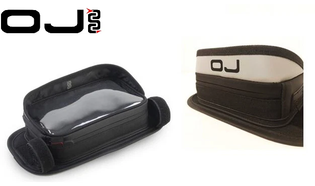 M089 OJ Sac Poche à Partir De Guidon Moto Scooter Case Mini Noir Écran Tactile