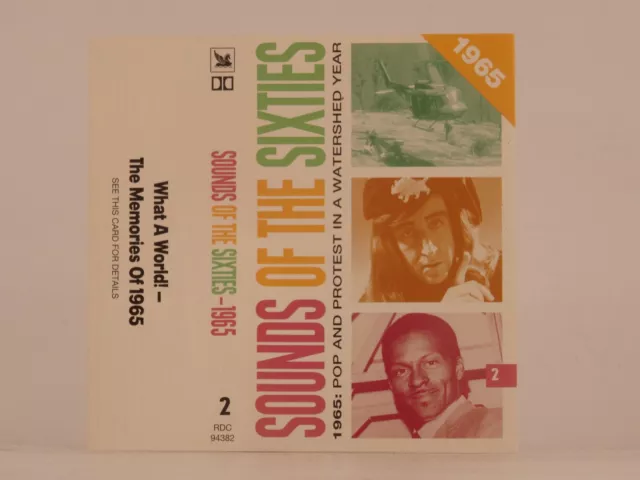 VARIOUS ARTIST SOUND OF THE SIXTIES 1965 (8) 20+ Track Audio Cassette READERS DI