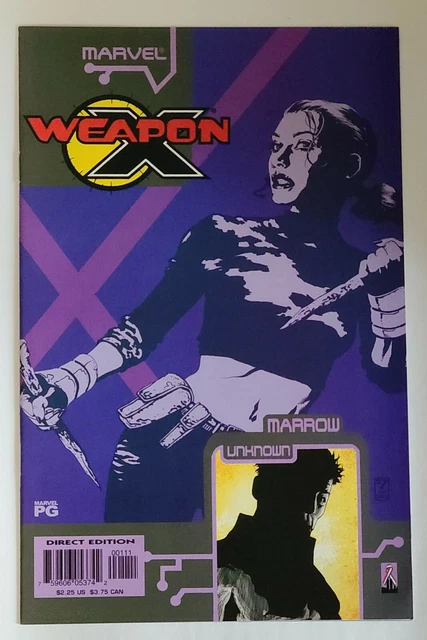 Weapon X : The Draft: Marrow #1(Marvel 2002 Series)Nos 9.4+ Nm Grade Christina Z