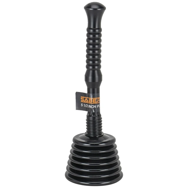 HEAVY DUTY SINK Plunger Rubber Toilet Drain Bath Unblocker Bathroom