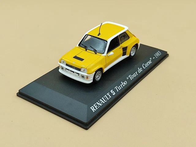 Miniature Voiture Renault 5 – Échelle 1:60, Métal Die-cast – Jouet Collection, Décoration Rétro – Welly