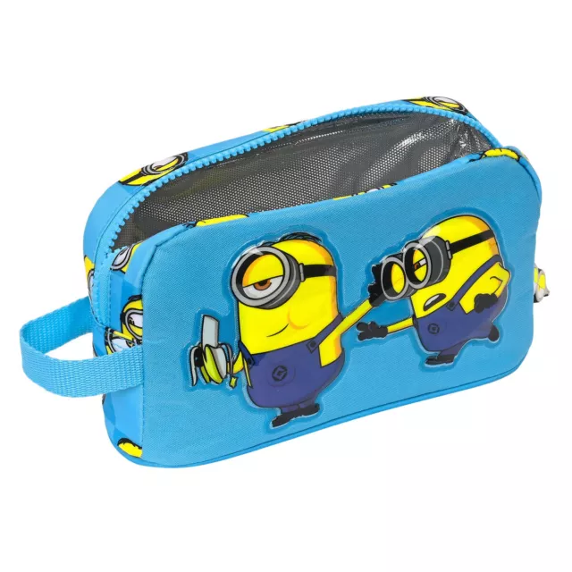 Sac glacière goûter Minions Minionstatic Bleu [21.5 x 12 x 6.5 cm]